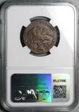 1834-Mo NGC XF 40 1/4 Real Mexico State Quart Quartilla Reales Coin (25022302C)