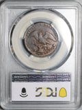 1836-Mo PCGS VF 25 Mexico 1/4 Real Un Quarto Quartilla Eagle Copper Coin (26062101C)