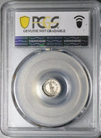 1843-Do PCGS XF 1/4 Real Durango Mint Rare Quarto Silver Coin (25060601C)