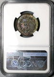 1889-Mo NGC MS 64 BN Mexico 1 Centavo Eagle Snake Copper Coin (23090403C)