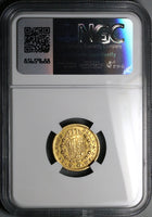 1787-Mo NGC AU 53 Mexico Gold 1 Escudo Charles III Spain Colonial Coin (24081303C)