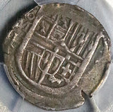 1607 PCGS VF 35 Mexico 1 Real Cob Philip III Spain Colony Silver Coin POP 1/0 (26092903C)