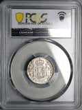 1807/6 PCGS AU Mexico 1 Real Charles IIII Colonial Spain Silver Coin (23062502C)