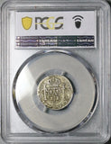 1820-Z PCGS F 12 Mexico 1 Real War Independence Zacatecas Silver Coin POP 1/4 (26070401C)