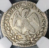 1828-Go NGC VF 20 Mexico 1 Real Guanajuato Mint Silver Coin POP 1/2 (26070303C)