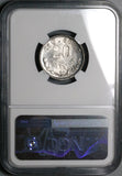 1903-Cn NGC MS 62 Mexico 20 Centavos Culiacan Silver Coin 93k Minted (23100603C)