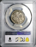 1874-Pi PCGS XF 45 Mexico 25 Centavos Potosi Mint Rare Silver Coin (24092402C)