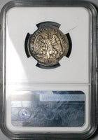 1880-Pi NGC XF Mexico 25 Centavos Potosi Mint Key Silver Coin (23072501C)