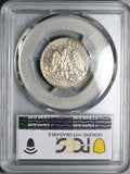 1889-Mo PCGS AU Mexico City 25 Centavos Balance Scale Silver Coin (25092904C)