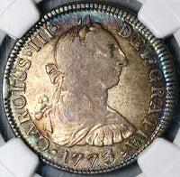 1773 NGC VF 35 Mexico 2 Reales Charles III Spain Colonial Silver Coin (24050102C)