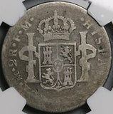1776 NGC AG 3 Mexico 2 Reales Charles III Colonial Spain Revolution Silver Coin (24070402C)