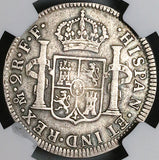1781-Mo NGC VF Mexico 2 Reales Charles III Spain Colony Silver Coin (24071901C)
