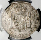 1783 NGC XF 40 Mexico 2 Reales Charles III Spain Colony Silver Coin (26041703C)
