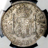 1783 NGC XF 40 Mexico 2 Reales Charles III Spain Colony Silver Coin (26041703C)