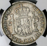 1788-Mo NGC F 12 Mexico 2 Reales Charles III Spain Colony Silver Coin (24071905C)