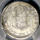 1818-Z PCGS VF Mexico 2 Reales War Independence Zacatecas Silver Coin (26070402C)