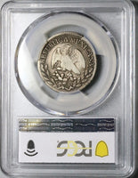 1827-Mo PCGS VF 20 Mexico City 2 Reales Cap Rays Scarce Coin POP 2/4 (25060302C)