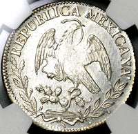 1830-Mo NGC MS 64 Mexico City 2 Reales Cap Rays Proof Like Silver Rare Coin POP 1/3 (25032101C)