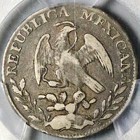 1842-Ga PCGS VF 35 Mexico 2 Reales Guadalajara Mint Rare Overdate POP 1/2 (24101903C)