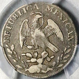 1842-Ga PCGS VF 35 Mexico 2 Reales Guadalajara Mint Rare Overdate POP 1/2 (24101903C)