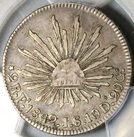1842-Pi PCGS VF 30 Mexico 2 Reales Potosi Mint Silver Coin POP 1/3 (25061005C)