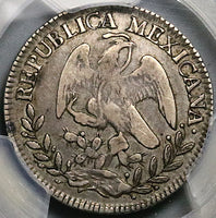 1842-Pi PCGS VF 30 Mexico 2 Reales Potosi Mint Silver Coin POP 1/3 (25061005C)