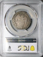1844-Do PCGS G 6 Mexico 2 Reales Durango RARE Cap Rays Coin POP 1/0 (24090801C)