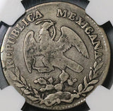 1845/4-Ga NGC Fine Mexico 2 Reales Guadalajara Rare Coin POP 1/0 (24070804C)