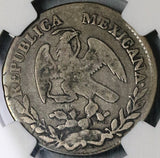 1845/4-Ga NGC Fine Mexico 2 Reales Guadalajara Rare Coin POP 1/0 (24070804C)