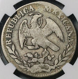 1845/3-Ga NGC VG 8 Mexico 2 Reales Guadalajara Rare Overdate Coin POP 1/0 (24070803C)