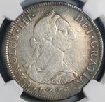 1778 NGC F Mexico 4 Reales Spain Colony Charles III Scarce Silver Coin (25091202C)