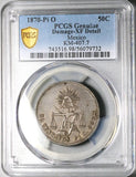 1870-Pi G PCGS XF Mexico 50 Centavos Potosi Mint Rare 50k Silver Coin (25052903C)
