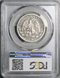 1872-Mo PCGS VF 20 Mexico 50 Centavos Rare 60k Silver Coin POP 1/3 (26103003C)
