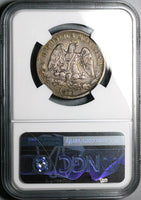 1873-Go NGC XF 40 Mexico 50 Centavos Guanajuato Rare 50k Silver Coin POP 1/1 (25060603C)
