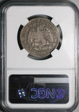 1876-Do NGC VF 30 Mexico 50 Centavos Durango Mint Rare Coin POP 1/0 (26050302D)