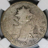 1881-Do NGC G 6 Mexico 50 Centavos Durango Mint 10k Rare Silver Coin POP 1/0 (24102603C)