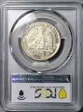 1881-Do PCGS VF Mexico 50 Centavos Durango Mint 10k Rare Coin (26091502C)