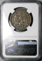1882/1-Mo NGC VF 30 Mexico 50 Centavos Balance Scale Silver 2k Coin (23070401C)