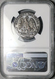 1886-Do NGC VF Mexico 50 Centavos Durango Mint 16k Rare Coin (26091503C)