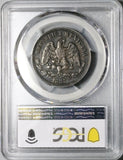 1887-Pi PCGS VF 35 Mexico 50 Centavos Balance Scale 32k Silver Coin POP 1/1 (25092302C)