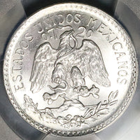 1921 PCGS MS 66 Mexico 50 Centavos GEM Mint State SIlver Coin (25011602C)