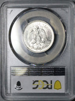 1921 PCGS MS 66 Mexico 50 Centavos GEM Mint State SIlver Coin (25011602C)