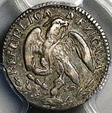 1868-Ca PCGS XF 45 Mexico 5 Centavos Rare Chihuahua Mint Silver Coin POP 1/1 (25080302C)