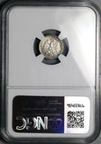 1873-Mo NGC AU Mexico 5 Centavos City Mint Rare 20k Silver Coin (26020103C)