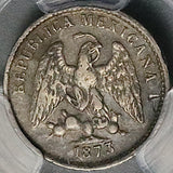 1873-Mo PCGS XF Mexico 5 Centavos City Mint Rare 20k Silver Coin (26013001C)