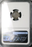 1896-Cn NGC XF 40 Mexico 5 Centavos Culiacan 16k Minted Silver Coin POP 1/1 (23050302C)