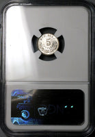 1903-Mo NGC MS 65 Mexico 5 Centavos Mint State Gem Vintage Holder Silver Coin (24030301C)