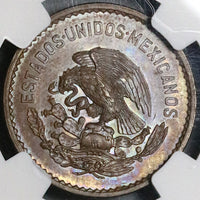 1942 NGC MS 63 Mexico 5 Centavos Josefa Bronze Scarce Coin (25022304C)