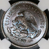 1942 NGC MS64 Mexico 5 Centavos Josefa Bronze Scarce Coin (23070402C)