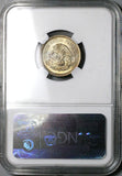 1942 NGC MS 66 Mexico 5 Centavos Aztec Sun Stone Copper Nickel Coin (25112204C)